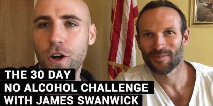 30 day no alcohol challenge james swanwick