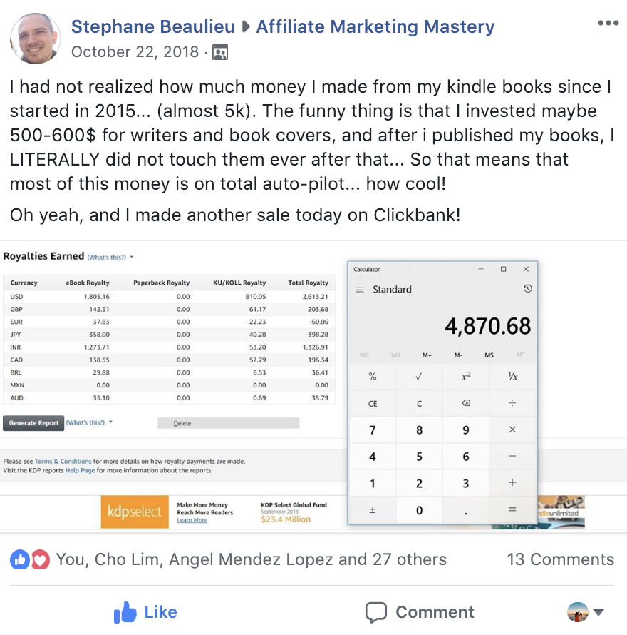 how much can I make from affiliate marketing