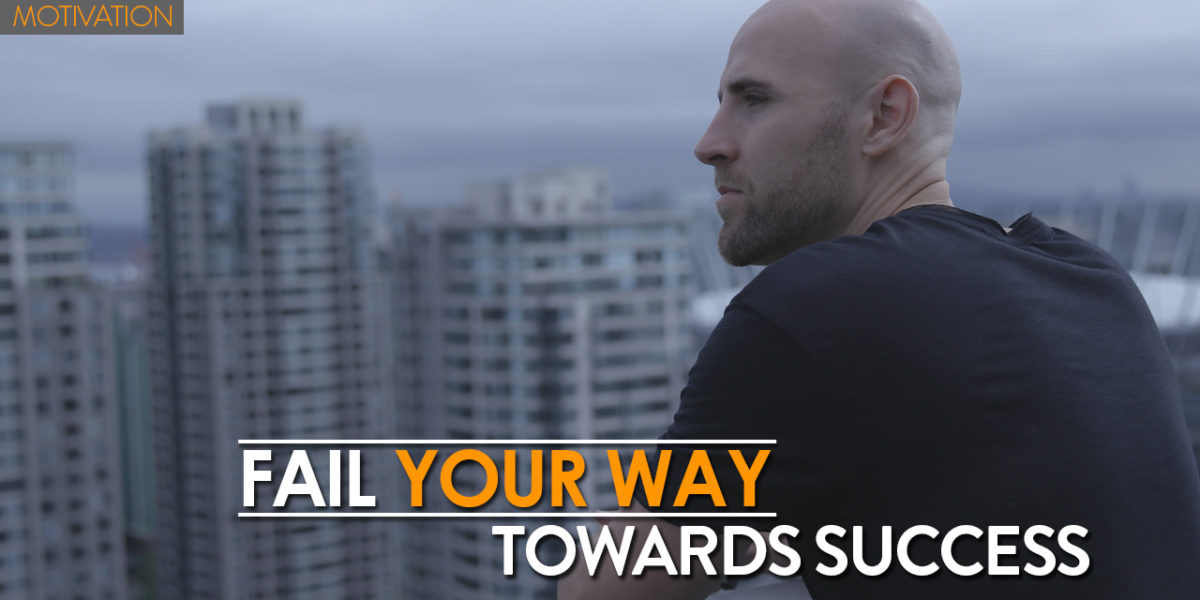Stefan talks about why you need to fail your way towards success
