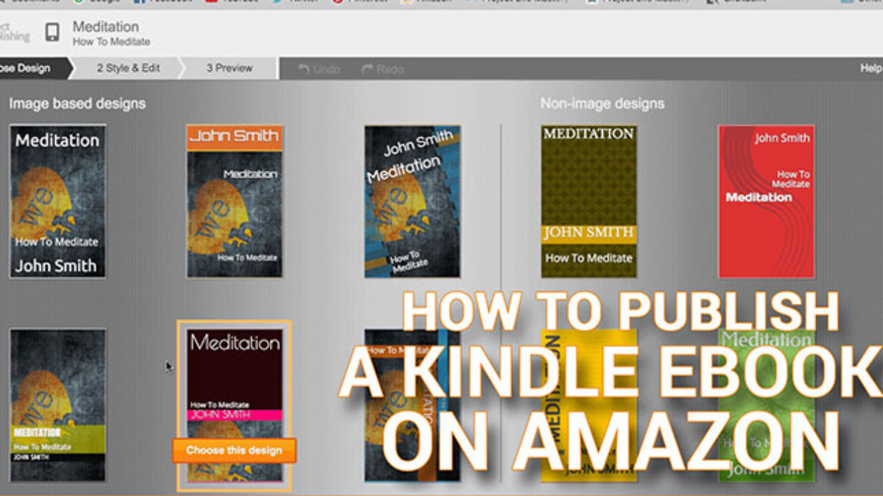 How To Publish An Ebook Write Publish Sell On Amazon Today