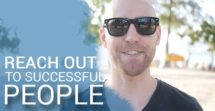 how to reach out to successful people