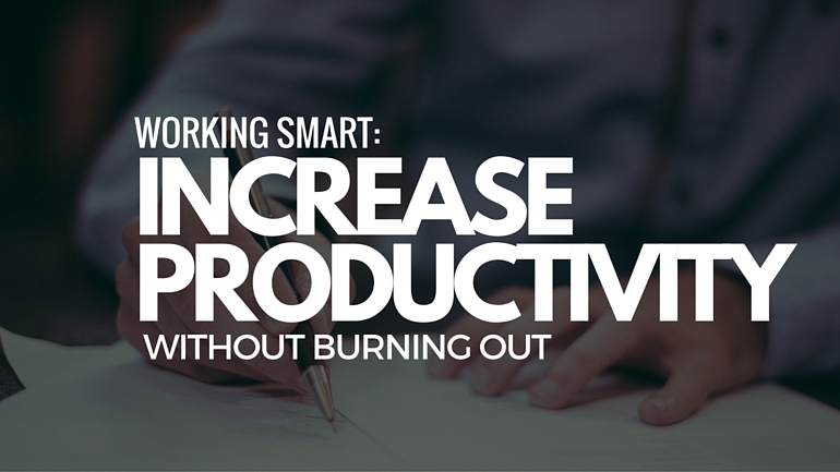 burnout productivity