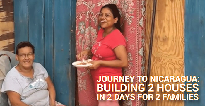 Journey To Nicaragua: Building 2 Houses In 2 Days For 2 Families Suffering From Poverty
