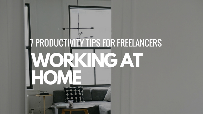 freelancers working at home