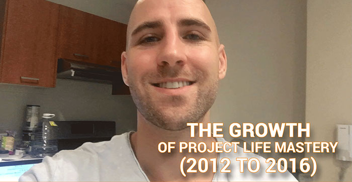 the growth of project life mastery 2012 to 2016