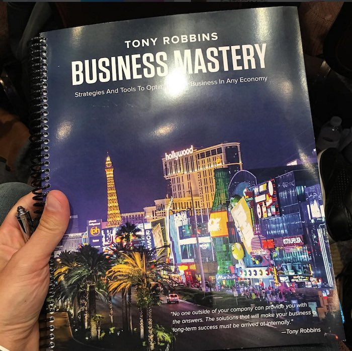 tony robbins business mastery